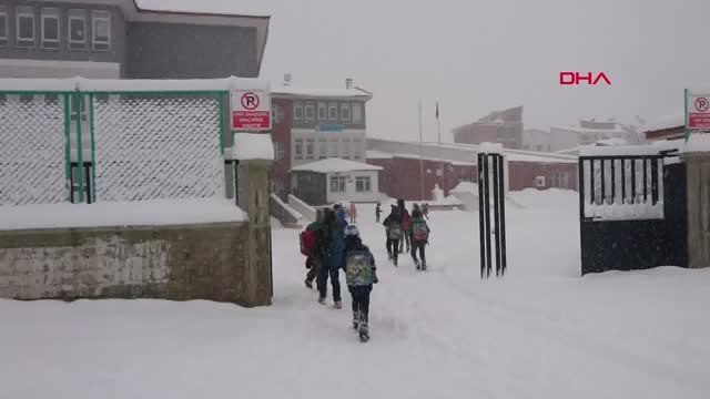 Bingöl, Elazığ ve Siirt'te 378 Köy Yolu Kardan Kapandı