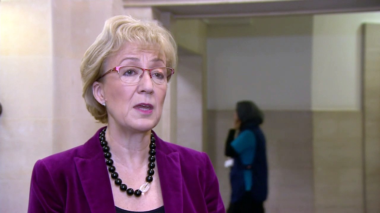 Leadsom no deal 'cannot' be taken off the table video Dailymotion