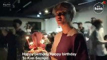 (ENG SUB)Sunglasses Jin's Surprise Birthday Party - BTS (방탄소년단)Part -2_2019