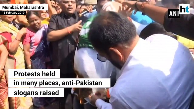 Pulwama attack triggers national outrage, protests at many places