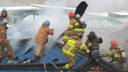 도심 시장 화재까지...출근길 불편 가중 / YTN