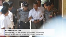 Myanmar sentences two to death for murder of Muslim lawyer