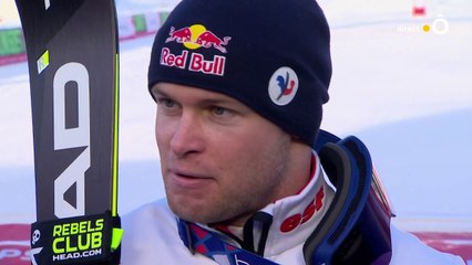 "Pas forcément la place la plus simple", assure Alexis Pinturault après la 1re manche du Géant Hommes