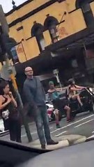 Man Revs Imaginary Engine