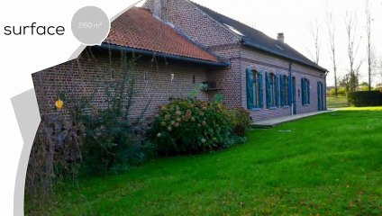 A vendre - Ferme - HALLUIN (59250) - 8 pièces - 260m²