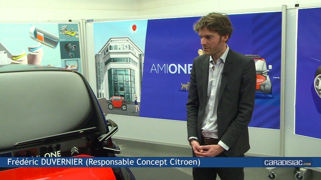 Citroen AMI One concept - la mobilité du futur vue par Citroën