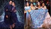 Neeti Mohan wears blue sequinned lehenga choli in her wedding | Boldsky