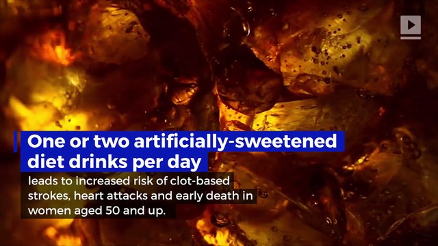 Diet Drinks Linked to Stroke and Heart Attacks
