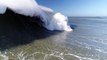 Les plus grosses vagues du monde filmées par un drone !