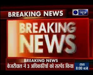 Delhi government suspends three officials for corruption