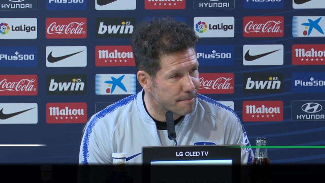 Atlético - Simeone: "ça reveille en moi mon point fort: la compétition"