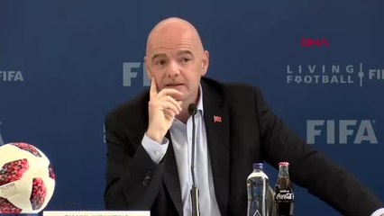 Spor FIFA Başkanı Infantino, Futbol Zirvesi'nde Konuştu