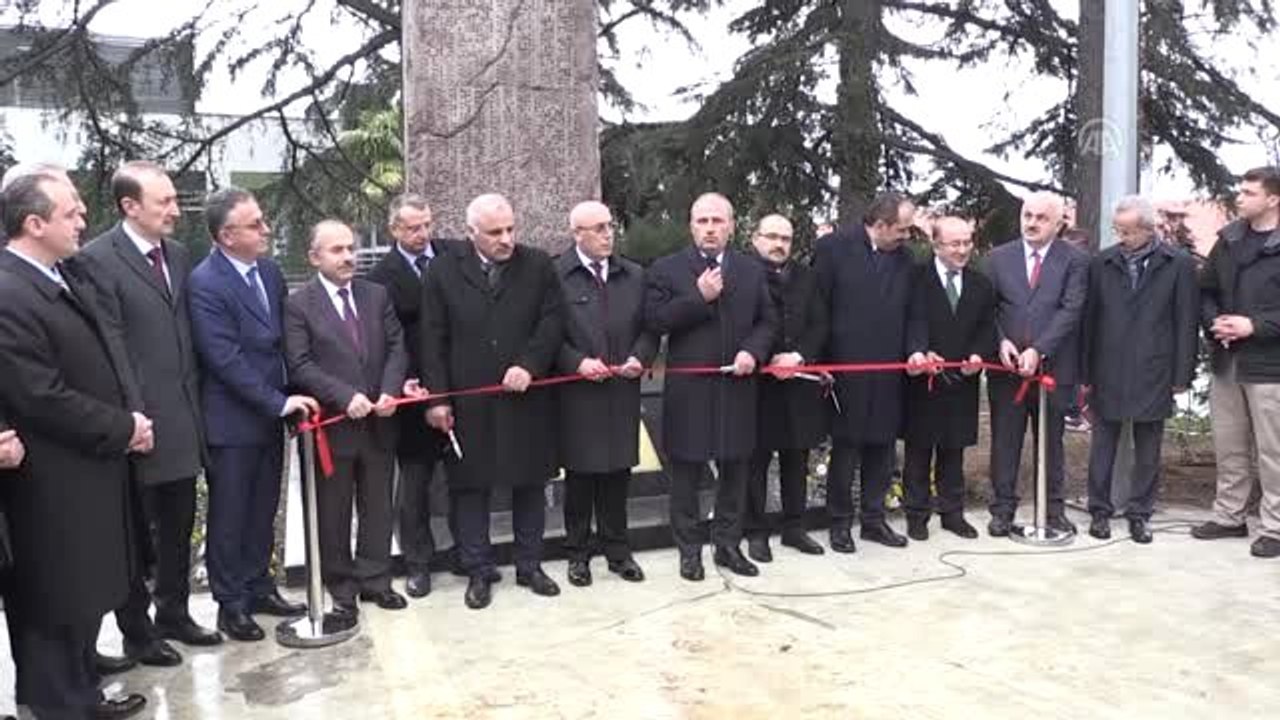 Bakan Turhan, "Bilge Kağan Yazıtı" Açılışını Yaptı