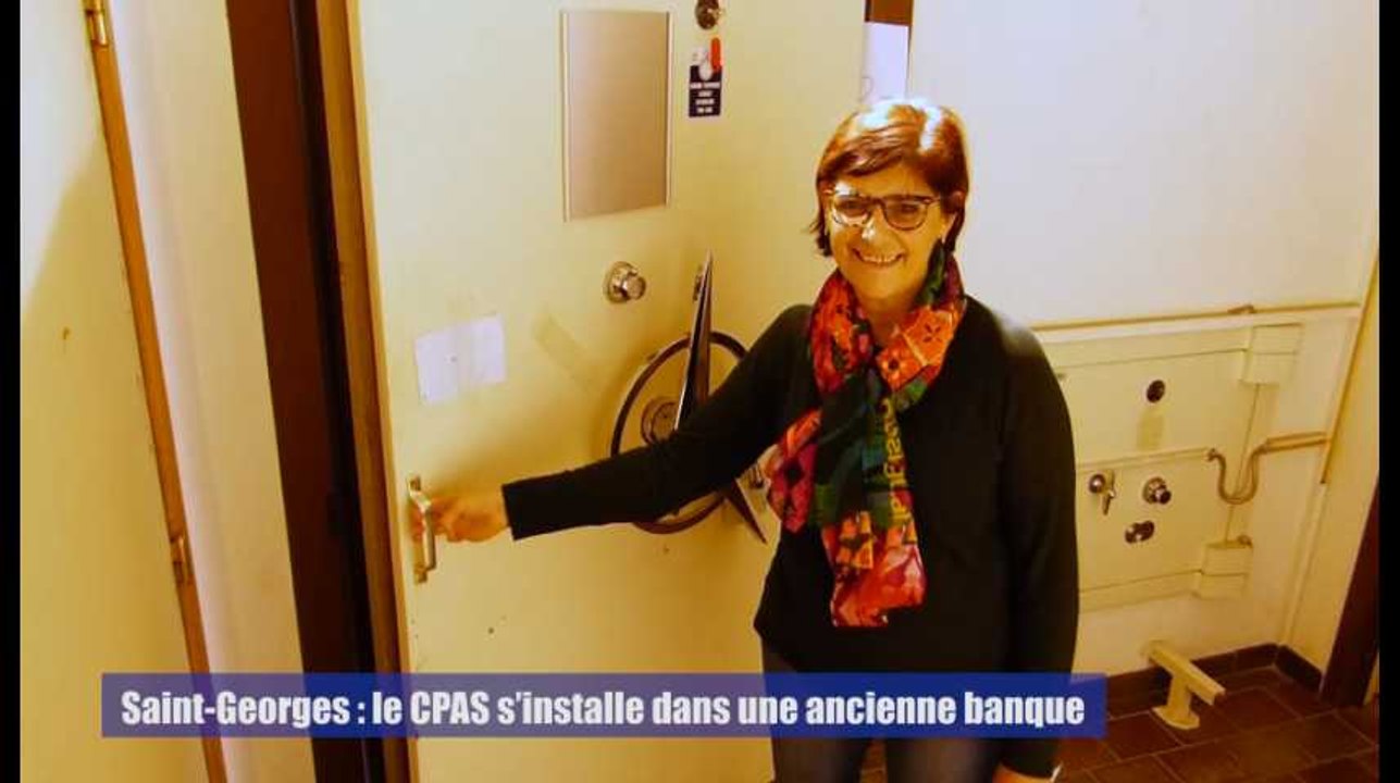 Saint-Georges : le CPAS s’installe dans une ancienne banque