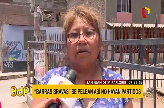 SJM: barras bravas provocan disturbios todos los fines de semana