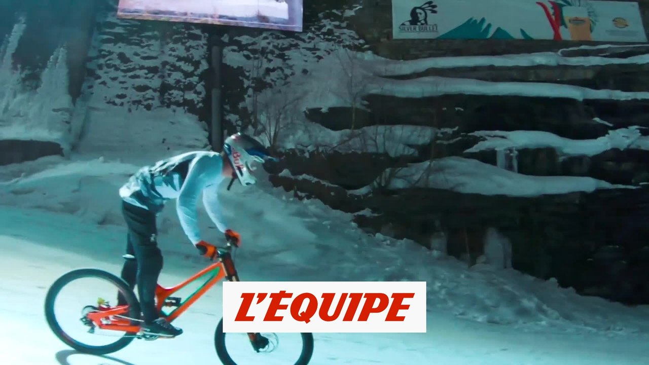 Fabio Wibmer nous fait découvrir une piste de slopestyle à Bad Gastein - Adrénaline - VTT