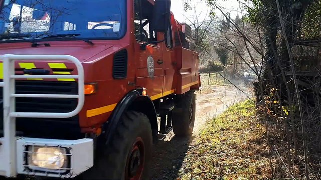 Après l'accident de parapente, un incendie s'est déclaré à Crolles