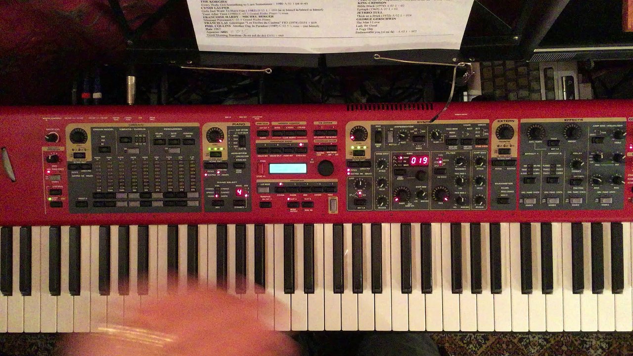 You're Going to lose that girl - The  Beatles - Album Help - Piano - synthetiseur