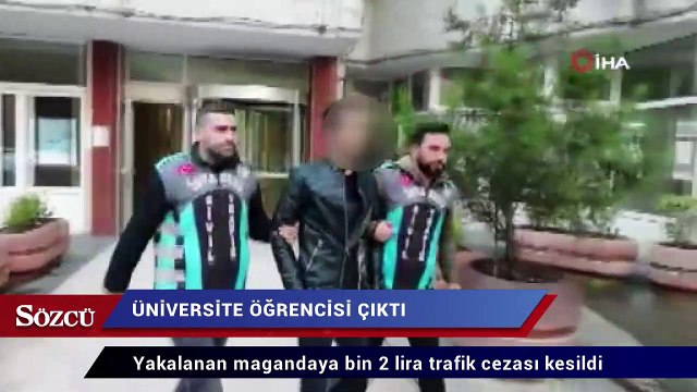 E-5’i birbirine katan motosikletli trafik magandası üniversite öğrencisi çıktı