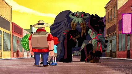 بن 10 - الفضائي الجديد - قابلوا شوك روك - كرتون نتورك