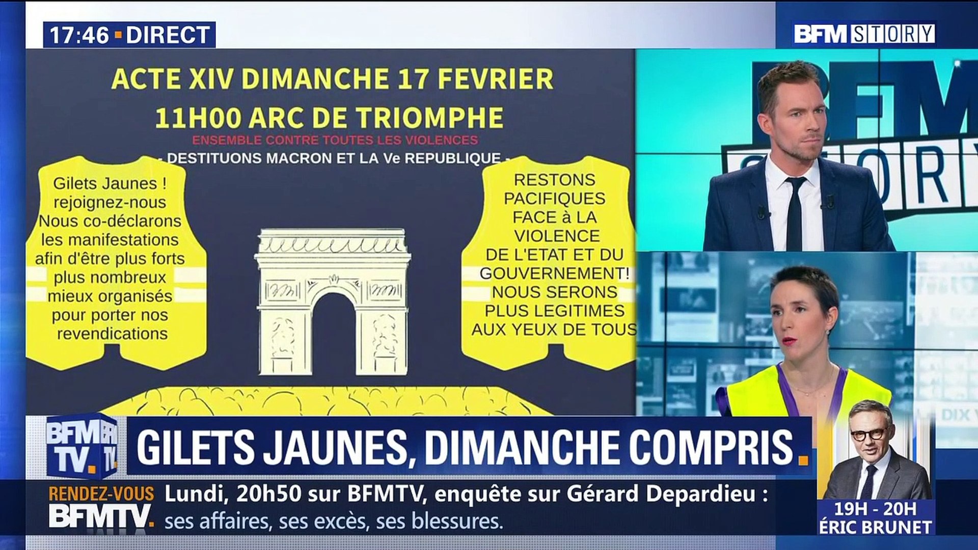 Mobilisation Des Gilets Jaunes Rassemblement Devant