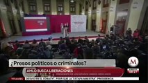 Presos Politicos o Criminales : AMLO busca liberaciones