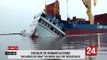 Loreto: buque impacta contra embarcación de carga en río Amazonas