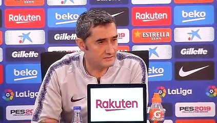 Valverde ha renovado como entrenador del Barça por una temporada con opción a otra más