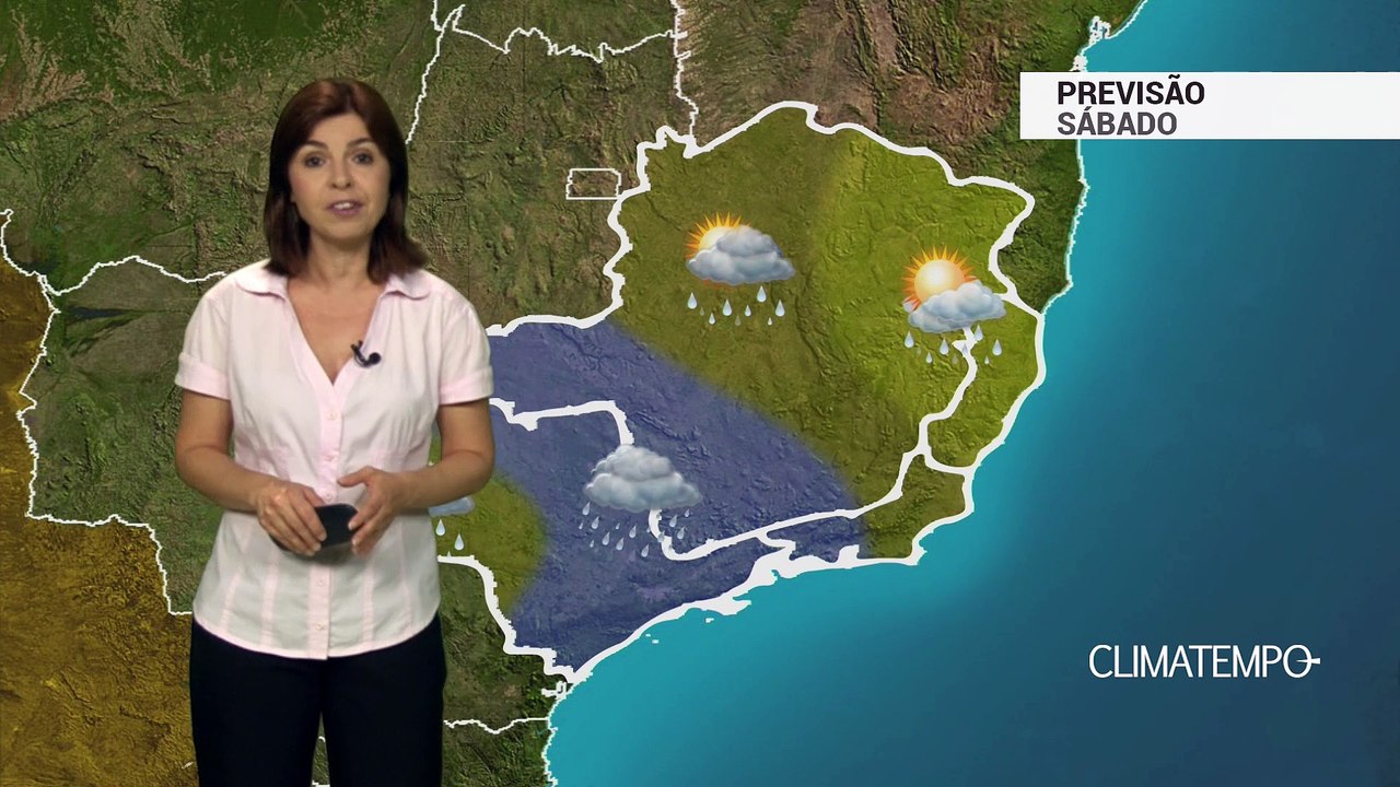 Previsão Sudeste – Chuva volumosa entre SP, RJ e MG