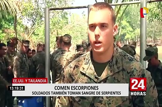 Este es el duro entrenamiento de los soldados norteamericanos en Tailandia