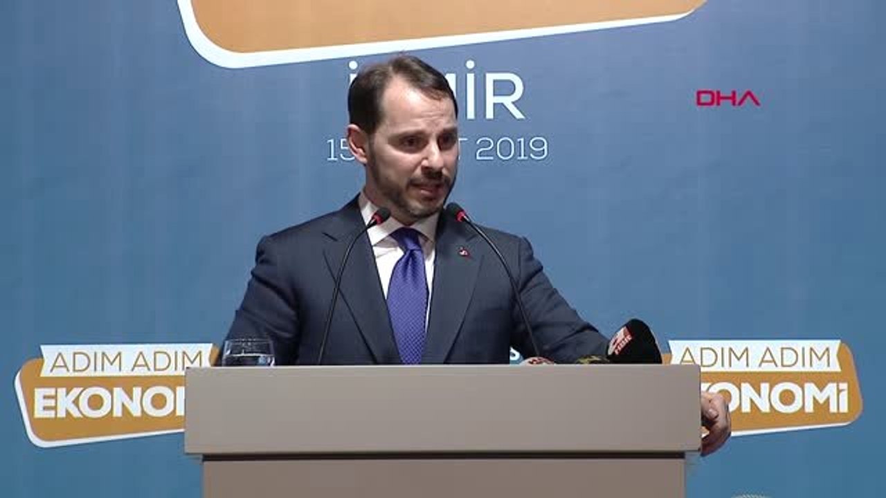 İzmir Bakan Albayrak İzmir'de Konuştu