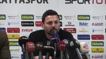 Evkur Yeni Malatyaspor-Beşiktaş maçının ardından - Erol Bulut - MALATYA