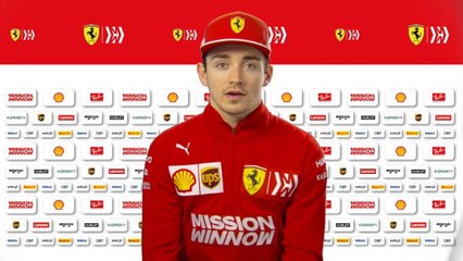 Ferrari - Leclerc : "Un rêve depuis tout petit"