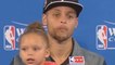 Steph Curry Admits He REGRETS Bringing Riley Curry To The Podium!