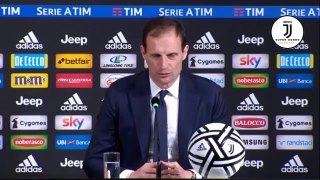 Conferenza Stampa Allegri post Juventus-Frosinone 3-0.