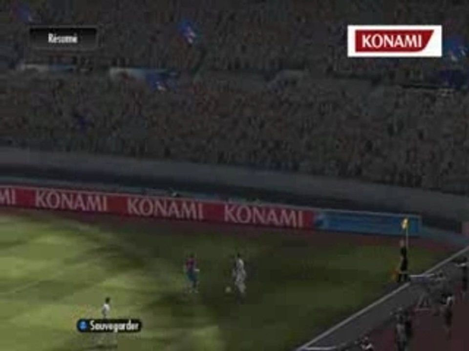 PES Ligue 2008 - Amical - Olympique Lyonnais/FC Barcelone