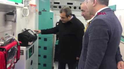 Elazığ'a Tam Donanımlı 3 Yeni Ambulans