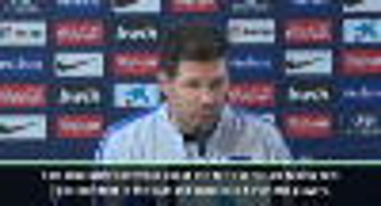 'I am confident in the club'- Simeone on staying at Atletico