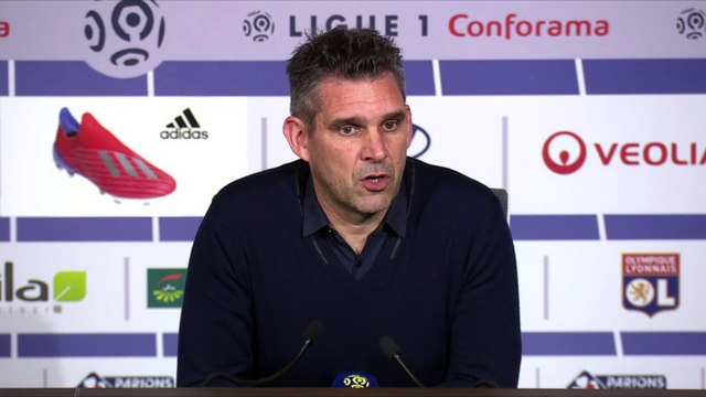 La réaction de Jocelyn Gourvennec après Lyon - Guingamp (2-1)