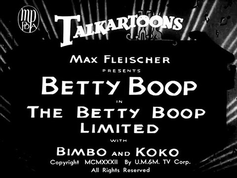 The Betty Boop Limited (1932) - (Animation, Short, Comedy, Family)
