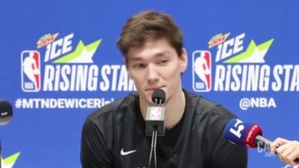 Rising Stars Media Availability: Cedi Osman