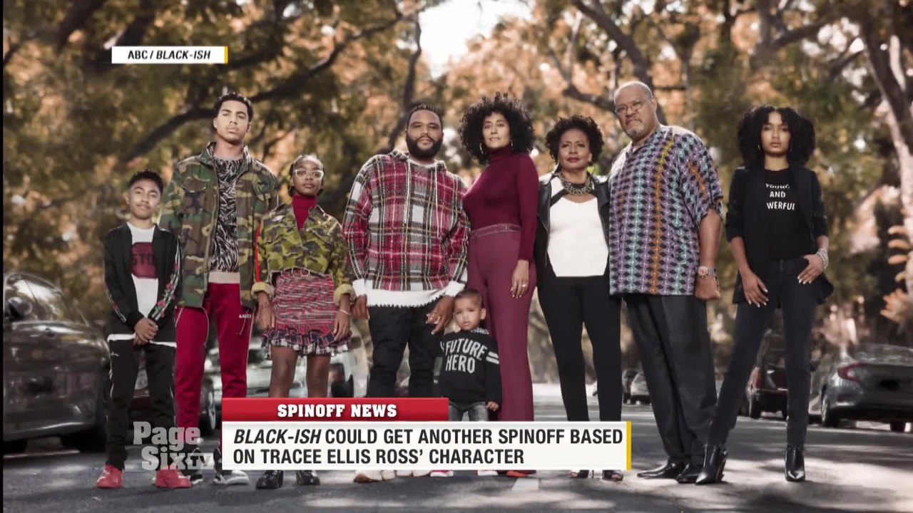 There's a @blackish spinoff in the works! The current season will feature an episode with flashbacks of a teen version of Rainbow, @TraceeEllisRoss' character. We'll tell you everything on #PageSixTV!