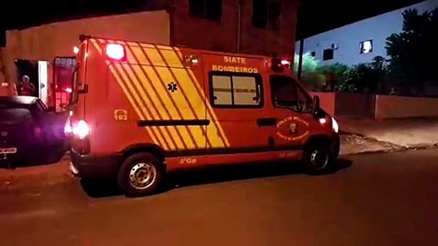 Homem se fere com vidro e Siate é mobilizado