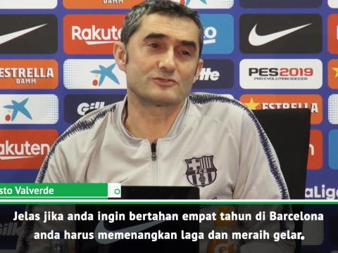 Saya Tahu Harus Terus Raih Gelar Juara - Valverde Tentang Kontrak Baru Bersama Barca