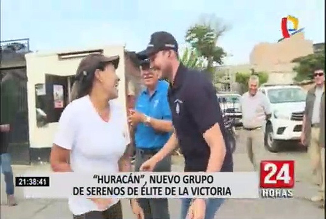 Alcalde George Forsyth presenta a "Los huracanes" de La Victoria