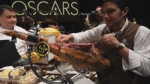 El jamón ibérico de Cinco Jotas, la gran atracción del menú de los Óscar