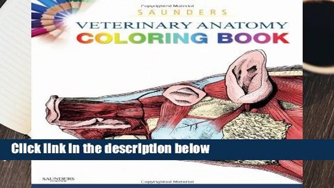 Saunders Veterinary Anatomy Coloring Book, 1e