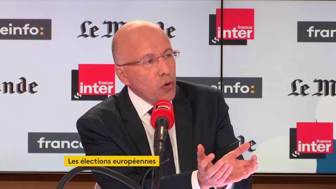 Eric Ciotti : la ligne qu'incarne François-Xavier Bellamy, candidat LR aux européennes