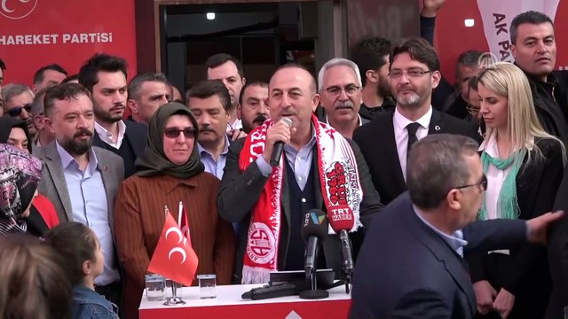 Çavuşoğlu: 'Söz verdik mi yaparız' - ANTALYA