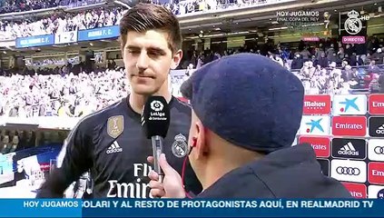 Courtois: "No hemos tenido exceso de confianza"